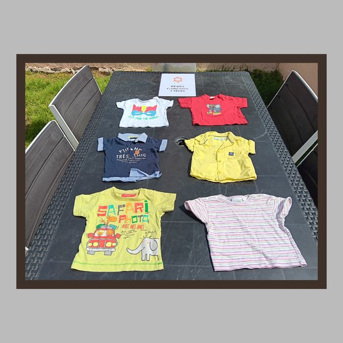 Lot de 12 vêtements garçons 3 mois - photo numéro 2