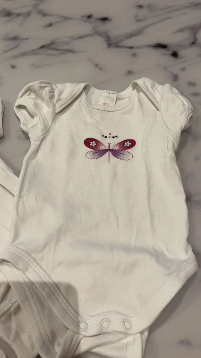 Lot de 2 bodies manches courtes - photo numéro 3