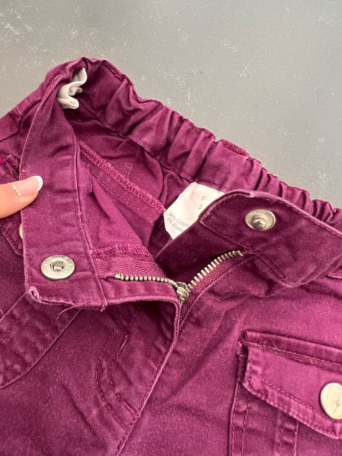 Jean violet - petites étoiles - photo numéro 3