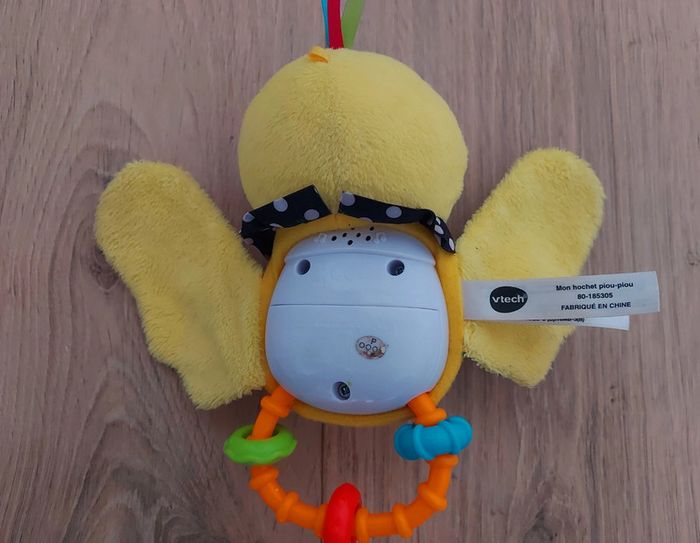 Mon hochet pioupiou jouet premier âge - photo numéro 3