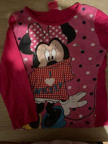 T-shirt manche longue Minnie
