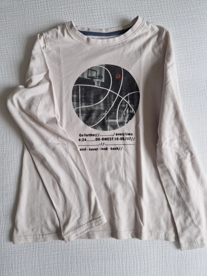 Tee-shirt Basket Kiabi 10 ans - photo numéro 2