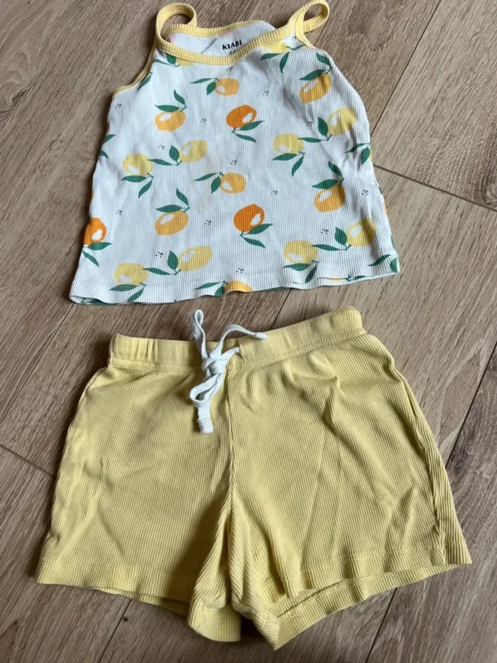 Pyjama short fille