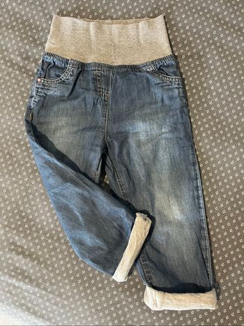 Pantalon fille imitation jean C&A – 36 mois / 92 cm