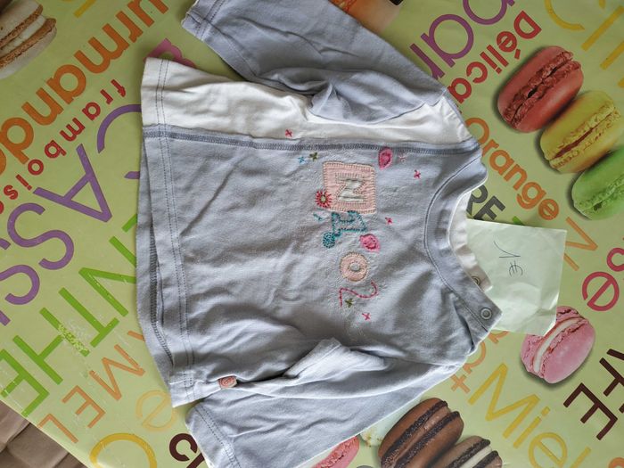 Tee-shirt manche longue 1 an