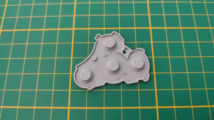 support bouton A B X Y H3-10 pièce manette console de jeux Nintendo Gamecube DOL-003 grise #C24