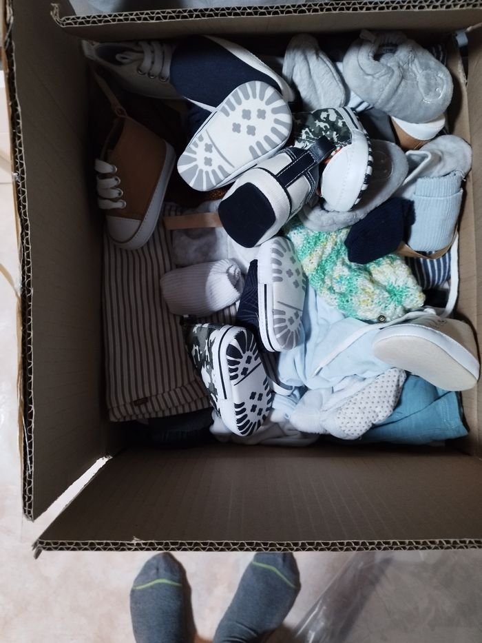 Lot vêtements bébé garçon 0-1 mois - photo numéro 2