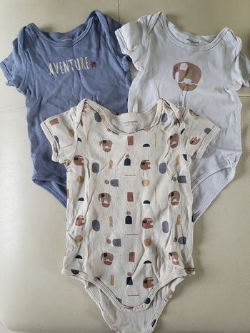 Lot de 3 bodies Vertbaudet