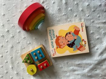 livre imagidoux Bientôt j'aurai une petite soeur édition Gründ