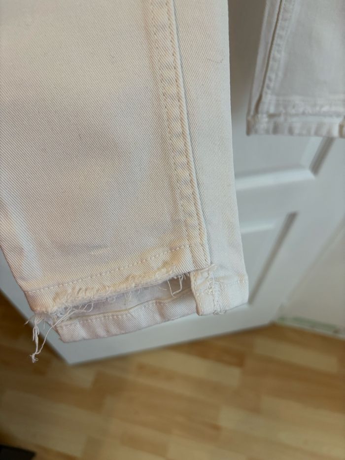 Jean blanc Zara - photo numéro 5