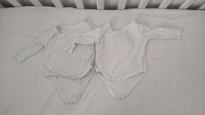 Lot de 2 bodies bébé - 3 mois