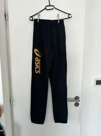 Jogging Asics femme – Taille XS – Noir et doré – Très bon état