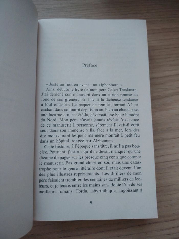 Livre de France Thilliez Le manuscrit inachevé - photo numéro 3