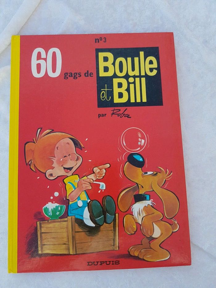 Lot de 8 Bds Boule et Bill