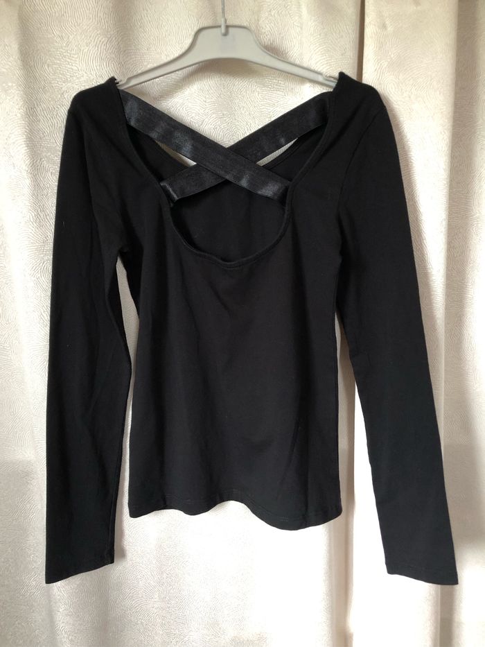 T-shirt dos nu croisé 12 ans Coolcat - photo numéro 4