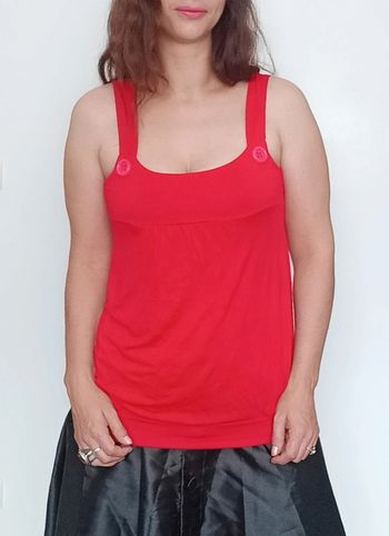 Débardeur long à blouser 38/40