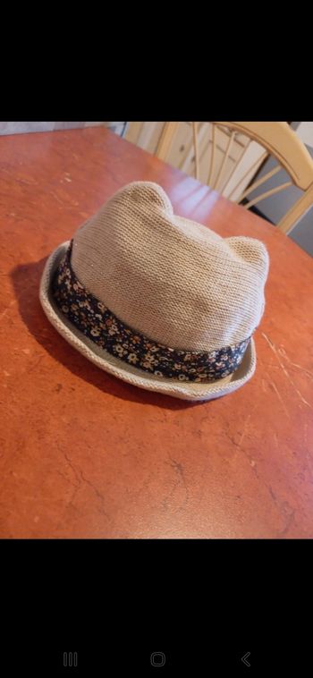 Chapeau bébé taille 45
