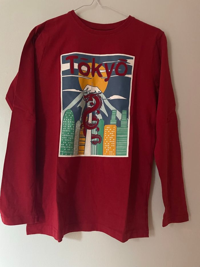 Lot été garçon t-shirt + short 11/12 a - photo numéro 7