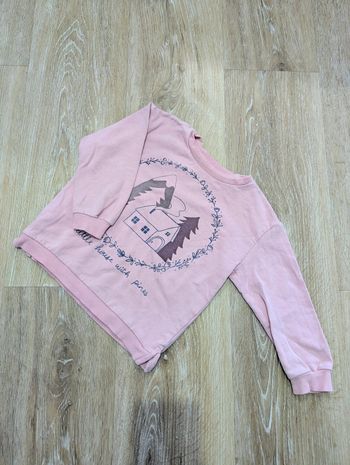 Sweat rose bebe 18 mois