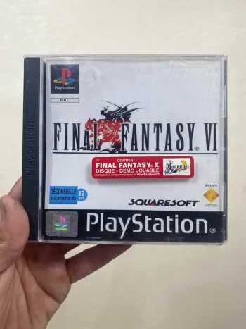 🎮 Final Fantasy VI (PS1) + Démo jouable Final Fantasy X – Édition PAL