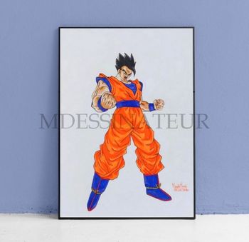 Dessin Gohan (DBZ)