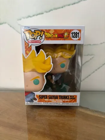 Figurine funko pop DBZ Super Saiyan Trunks 1281