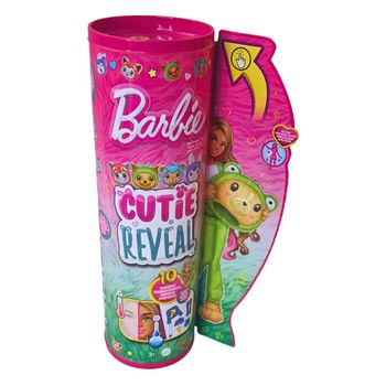 Barbie Cutie Reveal – Coffret Poupée Surprise 10 accessoires – Neuf