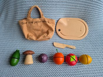 Fruits et légumes à découper 