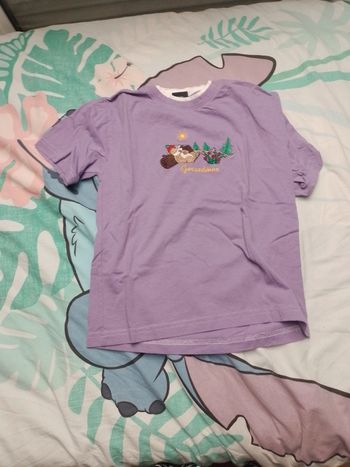Tee-shirt lila 12ans