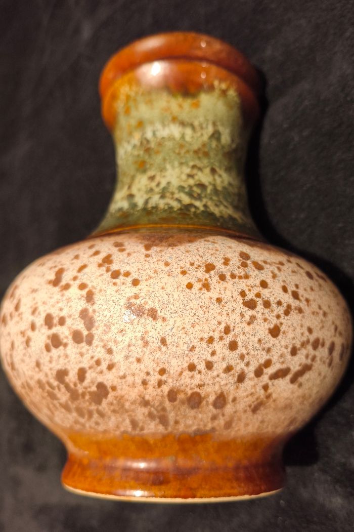 Vase vert rare Terrazzo Allemagne 
l'Ouest Faience
Ü-Keramik 1808-30 - photo numéro 4