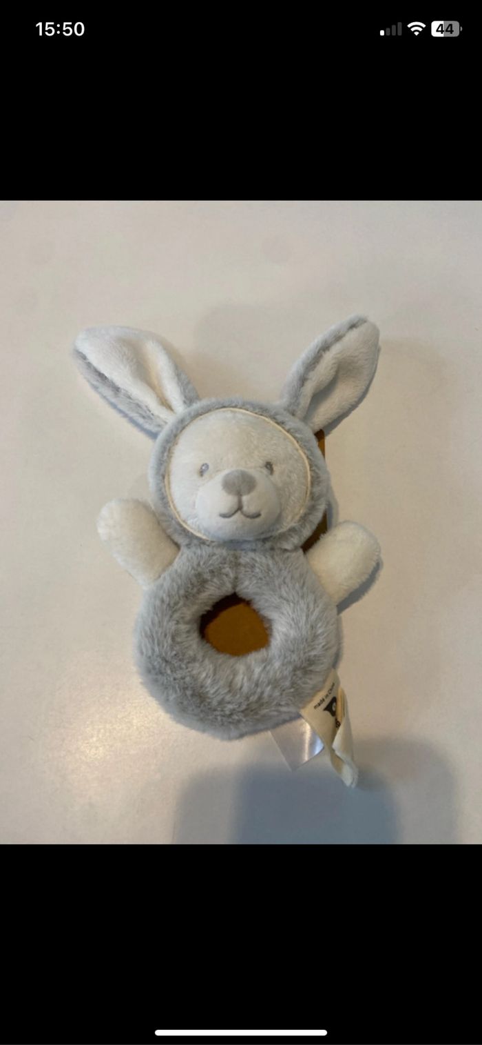 Peluche hochet