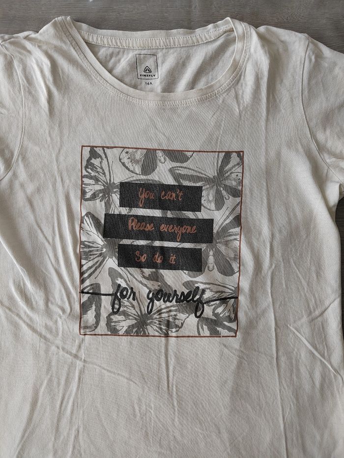 T-shirt manches courtes fille 14 ans - photo numéro 2