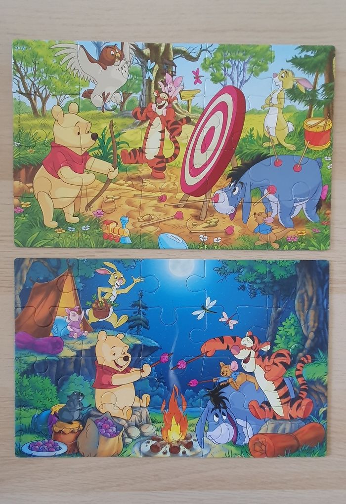 Puzzle 2x20 pièces Winnie l'Ourson - photo numéro 2