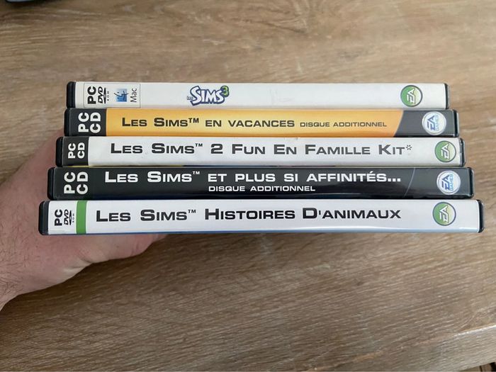 Lot de jeux sims pc vintage - photo numéro 8