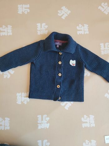 Gilet en maille - 9 mois - mixte