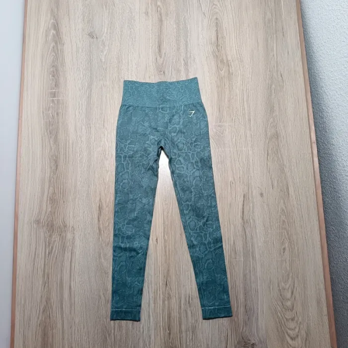 Legging gymshark femme XS bleu serpent