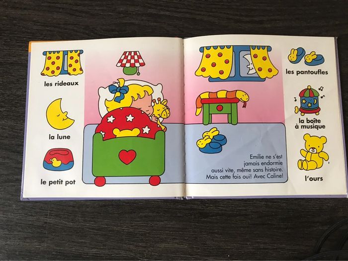 Livre bébé j'apprends des mots Emilie cherche caline - photo numéro 4