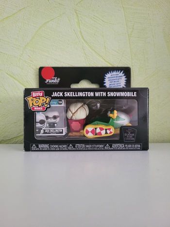 Funko pop Jack skellington and snowmobile 