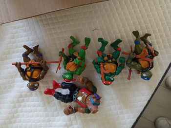 Lot tortues ninjas années 80