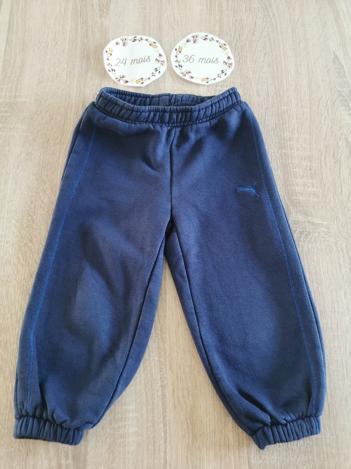 Pantalon de jogging en coton bébé garçon 2ans1/2 puma