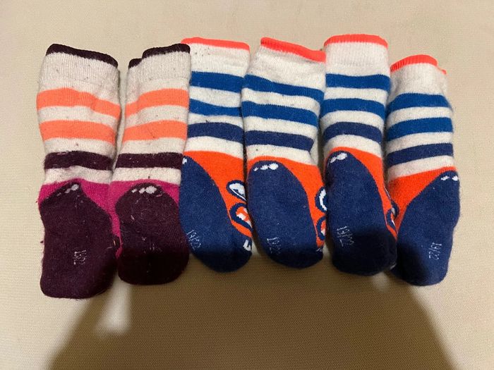 Lot chaussette ski bébé décathlon - photo numéro 2
