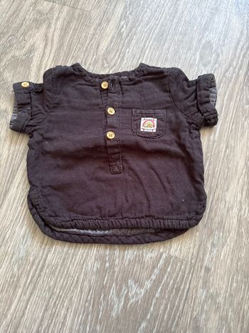 Haut manche courte 1 mois 