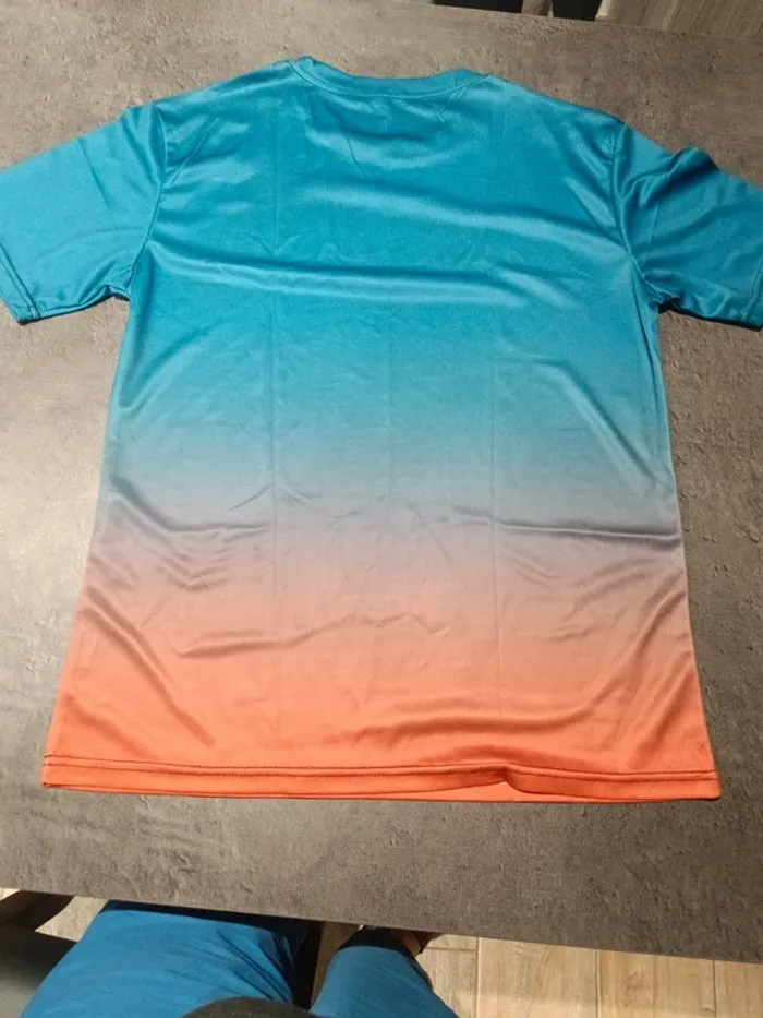 Maillot homme "boss#. Taille L bleu orange - photo numéro 2