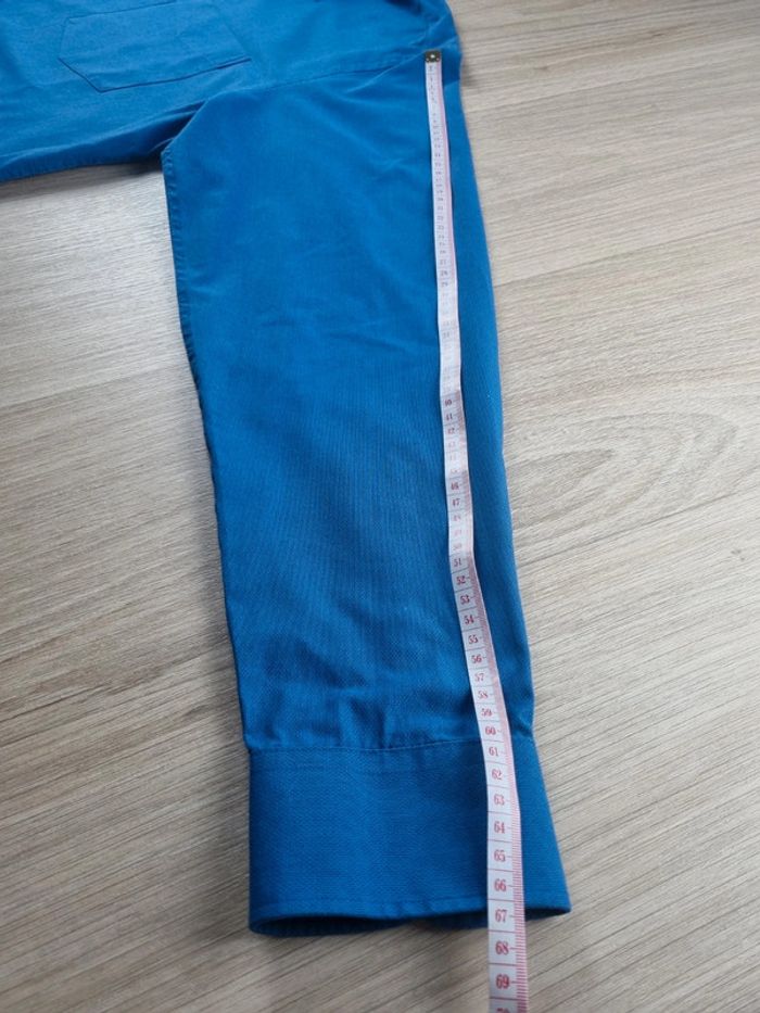 Chemise bleue Homme Armand thierry Taille XL - photo numéro 7