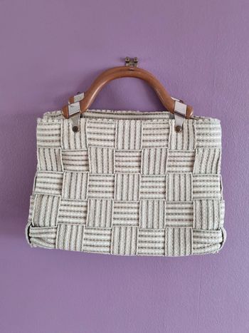 Sac toile de jute vintage Italie