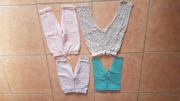 Lot de 4 Pantalons fille 9 mois Tex