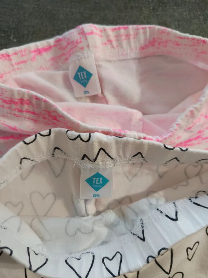 Lot leggings courts 6 mois - photo numéro 4