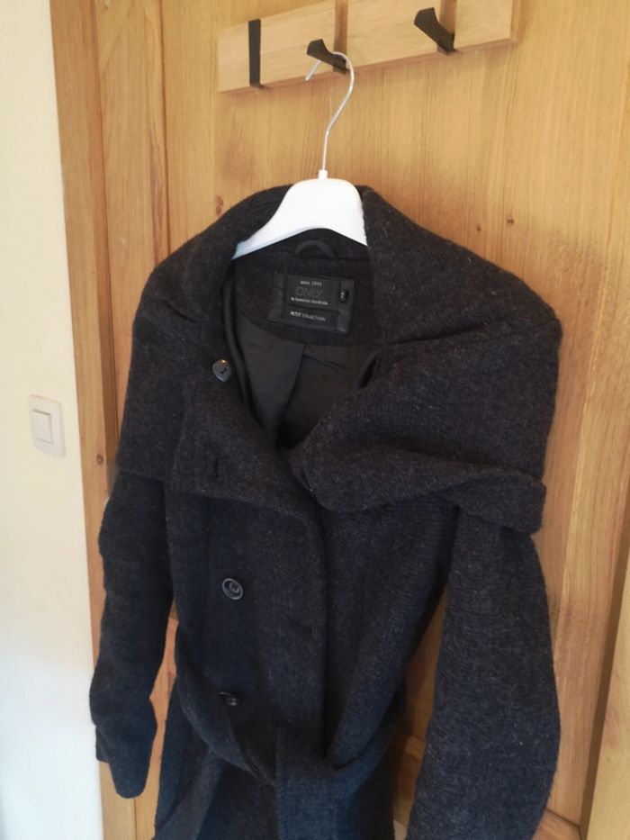 Manteau d'hiver Only en gris foncé Xs - photo numéro 2