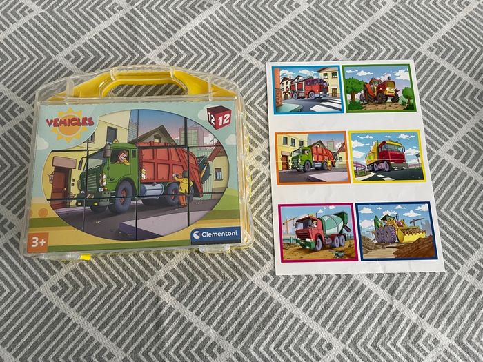 Puzzle 12 cubes Clementoni - photo numéro 3