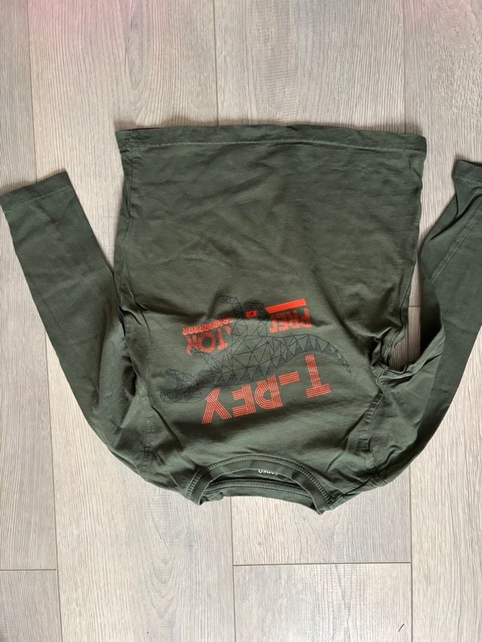 Lot 2 tee-shirts manches longues garçon 6 ans - photo numéro 4